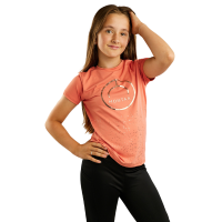 Camiseta de manga corta Montar MoNille Junior con estampado rosegold Sandía