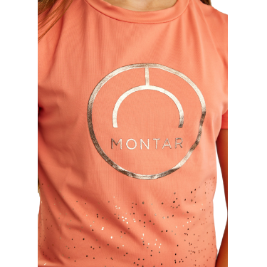 Camiseta de manga corta Montar MoNille Junior con estampado rosegold Camiseta de manga corta Montar MoNille Junior con estampado rosegold