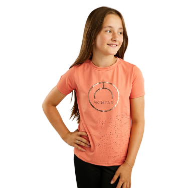 Camiseta de manga corta Montar MoNille Junior con estampado rosegold Camiseta de manga corta Montar MoNille Junior con estampado rosegold
