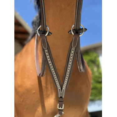 Horquilla martingala Pénélope Selliersteek Castaño Marrón Horquilla martingala Pénélope Selliersteek Castaño Marrón