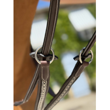 Horquilla martingala Pénélope Selliersteek Castaño Marrón Horquilla martingala Pénélope Selliersteek Castaño Marrón