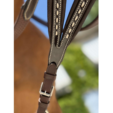 Horquilla martingala Pénélope Selliersteek Castaño Marrón Horquilla martingala Pénélope Selliersteek Castaño Marrón