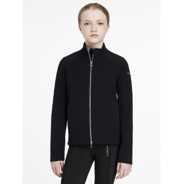 Chaqueta softshell LeMieux Elite Young Rider Negro