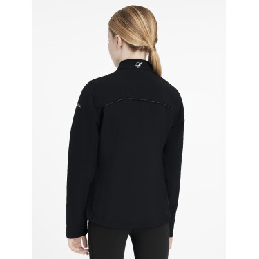 Chaqueta softshell LeMieux Elite Young Rider Negro