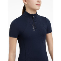 Capa Base LeMieux Young Rider Classique de manga corta Negro