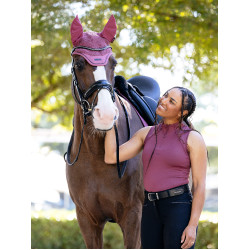 Orejeras antimoscas LeMieux acústicas Essence Palisandro Rosa