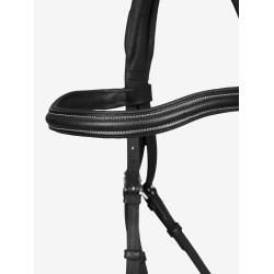 Brida con muserola dividida Arika LeMieux Negro