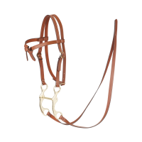 Brida western Hobby Horse LeMieux Canela Gris