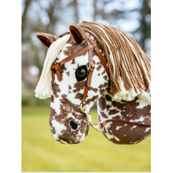 Brida western Hobby Horse LeMieux Canela Gris