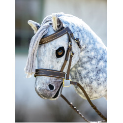 Brida Hunter Hobby Horse LeMieux Castaño Marrón Brida Hunter Hobby Horse LeMieux Castaño Marrón