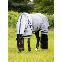 Camisa anti-moscas Kudos LeMieux AeroGuard Gris / azul marino