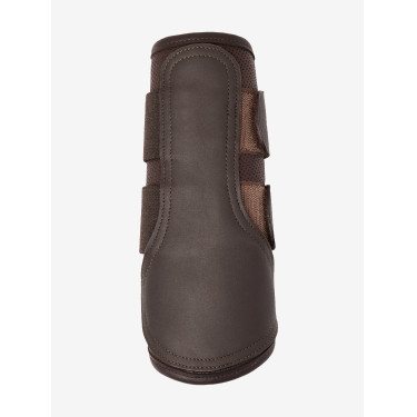 Botas protectoras flexibles Capella LeMieux de cuero Castaño Marrón