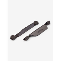 Oeillères de bridon LeMieux en cuir Castaño Marrón Oeillères de bridon LeMieux en cuir Castaño Marrón