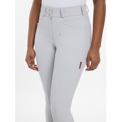 Pantalon d'équitation à basanes silicone Imogen Gris claro Pantalon d'équitation à basanes silicone Imogen Gris claro