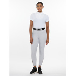 Pantalon d'équitation à basanes silicone Imogen Gris claro Pantalon d'équitation à basanes silicone Imogen Gris claro