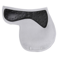 Mantilla Numnah twin sided en gel Acavallo Blanco