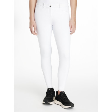 Pantalon d'équitation à basanes silicone Imogen Blanco Pantalon d'équitation à basanes silicone Imogen Blanco