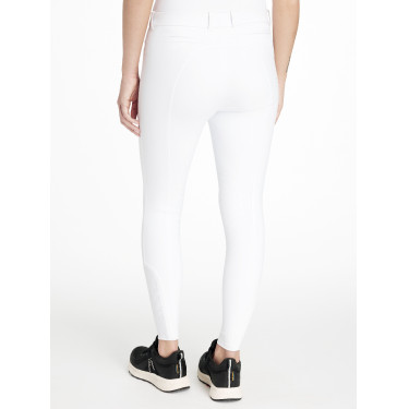 Pantalon d'équitation à basanes silicone Imogen Blanco Pantalon d'équitation à basanes silicone Imogen Blanco