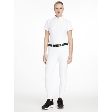 Pantalon d'équitation à basanes silicone Imogen Blanco Pantalon d'équitation à basanes silicone Imogen Blanco