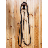 Rênes allemandes LeMieux en cuir Castaño Marrón