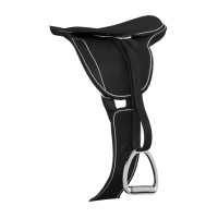 Selle de CSO avec sangle bavette LeMieux Toy Pony Negro Selle de CSO avec sangle bavette LeMieux Toy Pony Negro