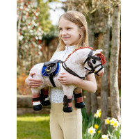 Selle de CSO avec sangle bavette LeMieux Toy Pony Castaño Marrón