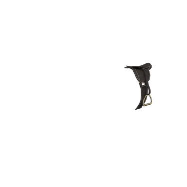 Selle de CSO avec sangle bavette LeMieux Toy Pony Castaño Marrón