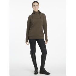 Sweat à capuche Classique LeMieux Alpino Marrón Sweat à capuche Classique LeMieux Alpino Marrón