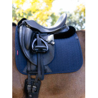 Tapis de dressage LeMieux Essence Square Marino Azul marino Tapis de dressage LeMieux Essence Square Marino Azul marino