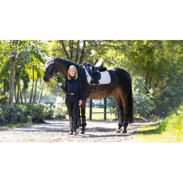 Tapis de dressage LeMieux Essence Square Piedra Gris
