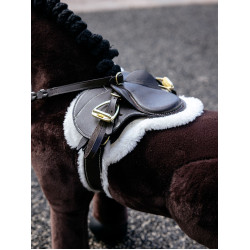 Tapis de selle et sangle Hunter LeMieux Toy Pony Castaño Marrón Tapis de selle et sangle Hunter LeMieux Toy Pony Castaño Marrón