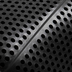 Acavallo Classic Gel y Salvacruz de piel de oveja Negro / lana marrón