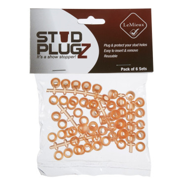 Tapones para clavos LeMieux Stud Plugz paquete de 60 Tapones para clavos LeMieux Stud Plugz paquete de 60
