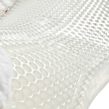 Salvadorsi con lana elevación delantera Transparente / borrego blanco