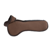 Amortiguador con bolsillos configurables y alzadores delanteros y traseros Piuma WFS en ante Acavallo Castaño Marr&oacut Amortiguador con bolsillos configurables y alzadores delanteros y traseros Piuma WFS en ante Acavallo Castaño Marr&oacut