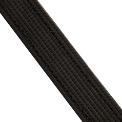 Cabezada Acavallo Parnaso Cuero Doble Riendas Negro / blanco