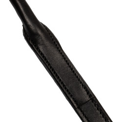 Cabezada Acavallo Parnaso Cuero Doble Riendas Negro / blanco