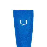 Calcetines técnicos elásticos con bandera italiana Equestro Azul de Savoie