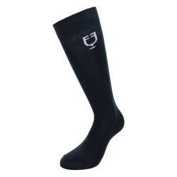 Calcetines técnicos elásticos con bandera italiana Equestro Marino Calcetines técnicos elásticos con bandera italiana Equestro Marino