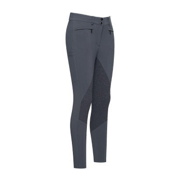 Pantalón de equitación Euro-Star Arista Connect Full Grip para mujer Imán Gris
