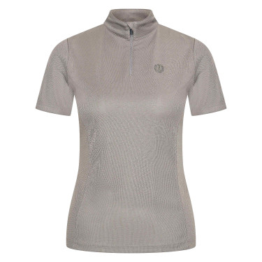 Polo de manga corta Imperial Riding Marla mujer Carbón vegetal Gris Polo de manga corta Imperial Riding Marla mujer Carbón vegetal Gris