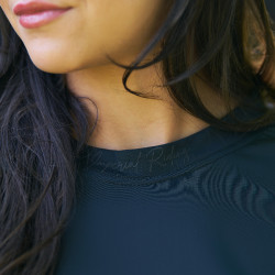 Camiseta Imperial Riding Horse Angel mujer Negro