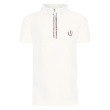 Top Imperial Riding Arly niño Blanco