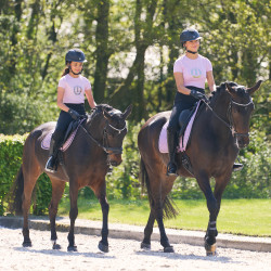 Camiseta de manga corta Imperial Riding Hally para mujer Bailarina Rosa