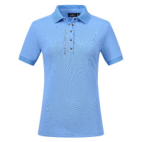 Polo de manga larga HV Polo Myrthe Mar Azul