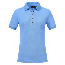 Polo de manga larga HV Polo Myrthe Mar Azul