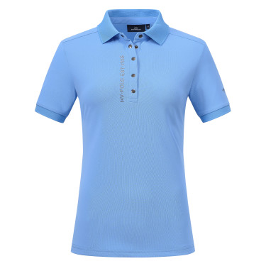 Polo de manga larga HV Polo Myrthe Mar Azul