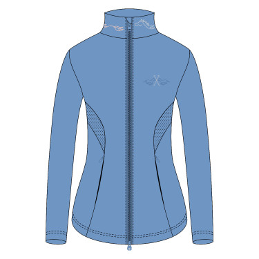 Chaqueta infantil HV Polo Lilian Azúl claro