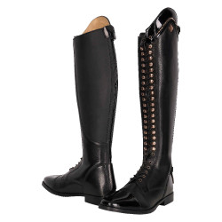 Botas de equitación Imperial Riding Olania Dressage Cortas/Normales Negro falta / rosa