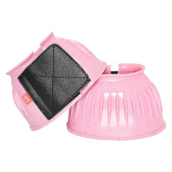 Campanas Imperiales de Monta PVC Rosa claro glitter